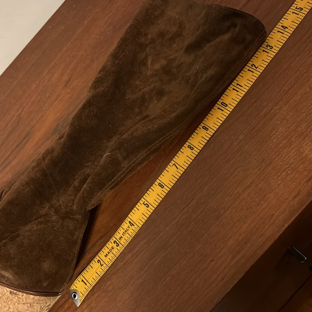 Barney’s New York CO-OP Suede Wedge Boot - Picture 8 of 9